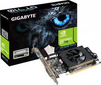 Видеокарта Gigabyte PCI-E 2.0 GV-N710D3-2GL 2.0 NVIDIA  GeForce GT 710