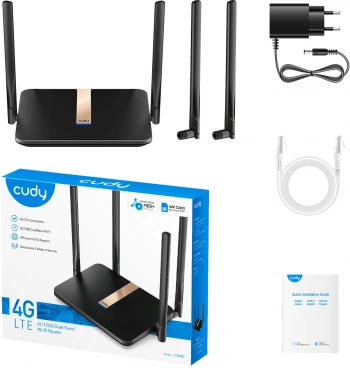 Роутер беспроводной Cudy LT500D