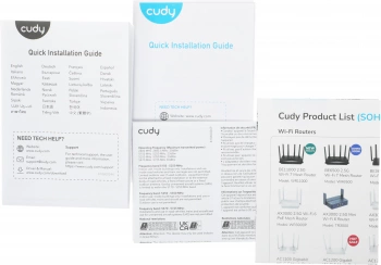 Бесшовный Mesh роутер Cudy M3000