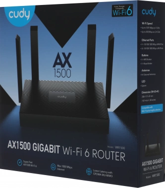 Роутер беспроводной Cudy WR1500