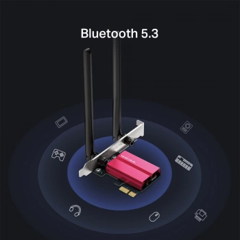 Сетевой адаптер Wi-Fi + Bluetooth Mercusys MA86XE