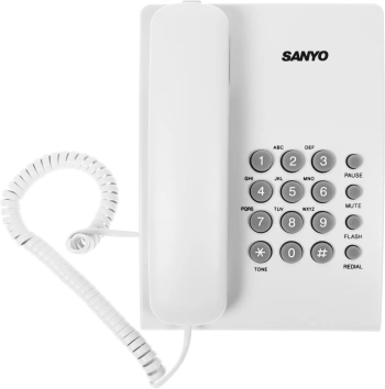 Телефон проводной Sanyo RA-S204W