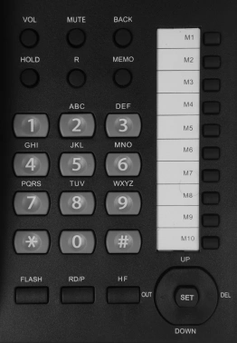 Телефон проводной Sanyo RA-S517B