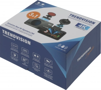 Видеорегистратор с радар-детектором TrendVision  DriveCam Real 4K Signature LNA 2CH