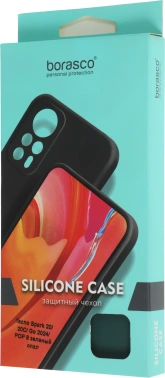 Чехол (клип-кейс) BoraSCO для Tecno Spark 20/20C/Go 2024/Pop 8 Microfiber Case