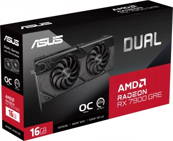 Видеокарта Asus PCI-E 4.0  DUAL-RX7900GRE-O16G