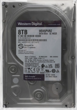 Жесткий диск WD SATA-III 8TB  WD85PURZ