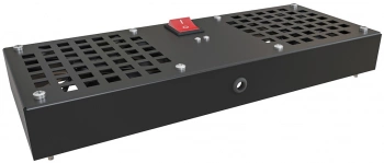 Модуль вентиляторный NTSS (NTSS-SWFAN2/6-8-10-BL) 2 вент. с термостатом с контроллером черный (упак.:1шт)