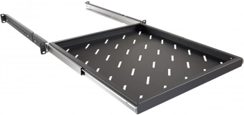 Полка выдвижная NTSS NTSS-MSKB-FS-800-BL 1U нагр.:20кг. 19