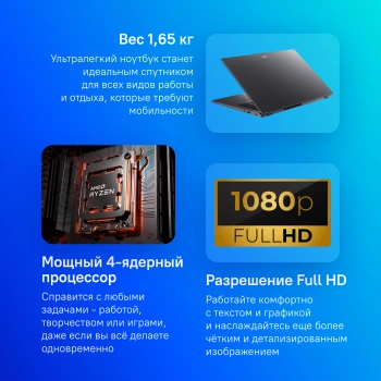 Ноутбук Acer Aspire 15  A15-41M-R78V