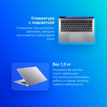 Ноутбук Acer Swift Go 14  SFG14-73-70EH