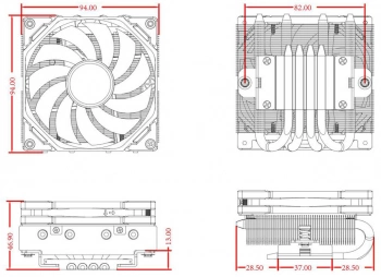 Устройство охлаждения(кулер) ID-Cooling IS-40-XT