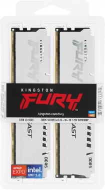Память DDR5 2x16GB 5600MHz Kingston  KF556C36BWEK2-32