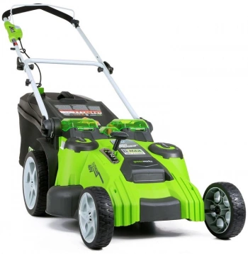 Газонокосилка роторная Greenworks G40LM49DB