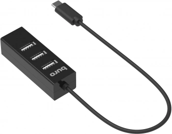 Разветвитель USB-C Buro BPH-C-1906