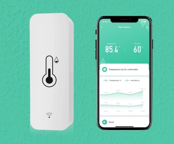 Датчик темпер./влажн. Moes WSS-FL-TH-A