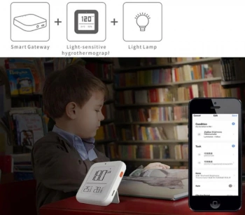 Датчик темпер./влажн. Moes BSS-ZK-THL-C