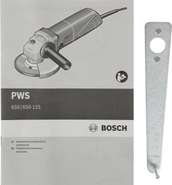 Углошлифовальная машина Bosch PWS 650-125