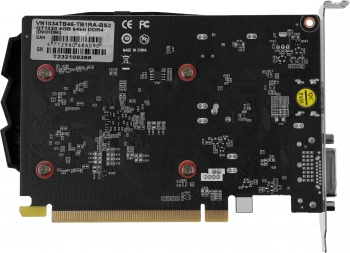 Видеокарта Biostar PCI-E 4.0 VN1034TB46 NVIDIA GeForce GT 1030 4Gb 64bit DDR4 1152/2000 DVIx1 HDMIx1 HDCP Ret