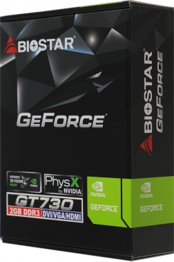 Видеокарта Biostar PCI-E  GT730-2GB D3 LP (GF108)