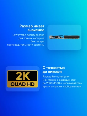 Видеокарта Biostar PCI-E 2.0  G210-1GB D3 LP