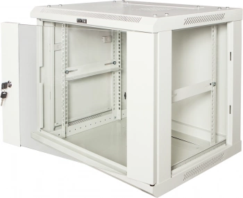 Шкаф коммутационный Lanmaster PRO (TWT-CBWPG-9U-6X8-GY) настенный 9U 600x800мм пер.дв.стекл 60кг серый 700мм 25.8кг 502мм IP20 металл