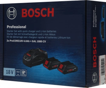 Батарея аккумуляторная Bosch  2 АКБ ProCORE +GAL1880CV