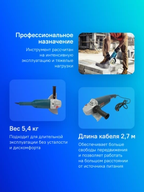 Углошлифовальная машина Bosch GWS 2200-230 RSP