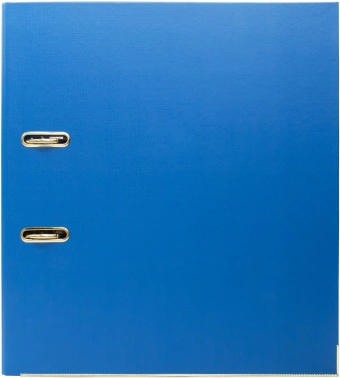 Папка-регистратор Silwerhof A4 50мм двусторон.ПВХ синий мет.окант. сборная (упак.:2шт)