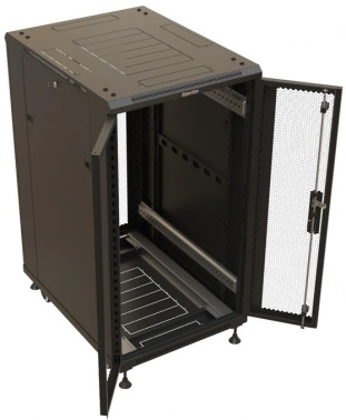 Шкаф серверный Hyperline  TTBR-2268-DD-RAL9004