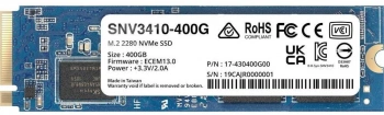 Накопитель SSD Synology 400GB NVMe  SNV3410-400G