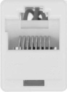 Адаптер Rexant 03-0101 проходной RJ45 кат.5E UTP бел.