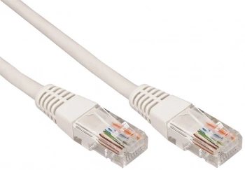 Патч-корд Rexant 18-1010 UTP RJ-45 вил.-вилка RJ-45 кат.5E 15м серый ПВХ