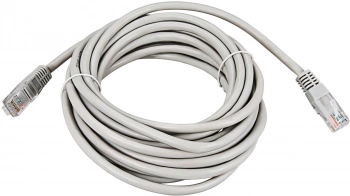 Патч-корд Rexant 18-1006 UTP RJ-45 вил.-вилка RJ-45 кат.5E 3м серый ПВХ