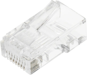 Коннектор PROconnect (05-1021-3) UTP кат.5E RJ45 прозрачный