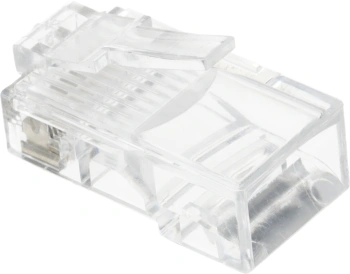 Коннектор PROconnect (05-1021-3) UTP кат.5E RJ45 прозрачный