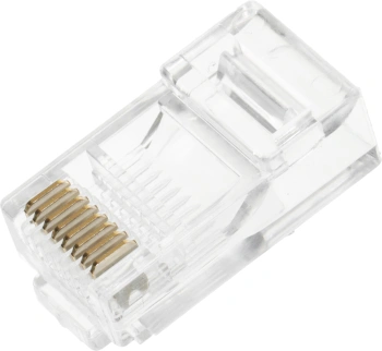 Коннектор PROconnect (05-1021-3) UTP кат.5E RJ45 прозрачный