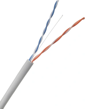 Кабель информационный PROconnect 01-0027 кат.5E FTP 2 пары 24AWG PVC внутренний 305м серый