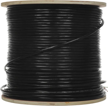Кабель информационный PROconnect 01-0154 кат.5E FTP 4 пары 24AWG PE внешний 305м черный