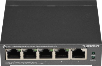 Коммутатор TP-Link  TL-SG105MPE