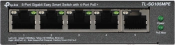 Коммутатор TP-Link  TL-SG105MPE