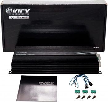 Усилитель автомобильный Kicx RX 120.4 ver.2