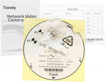 Камера видеонаблюдения IP Tiandy  TC-C34KN I3/E/Y/C/SD/2.8mm/V4.3