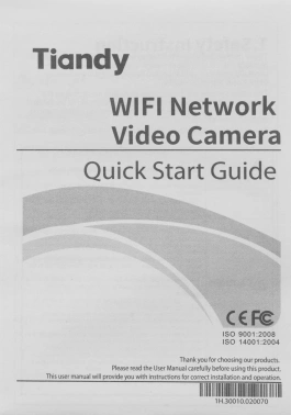 Камера видеонаблюдения IP Tiandy  TC-H333N I5W/C/WIFI/Eu/4mm/V4.2