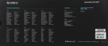 Система водяного охлаждения Lian-Li HydroShift LCD 360S