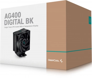 Устройство охлаждения(кулер) Deepcool AG400 Digital BK