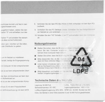 Блок питания Chieftec ATX 400W iArena GPA-400S8