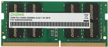 Память DDR4 32GB 3200MHz Digma  DGMAS43200032D