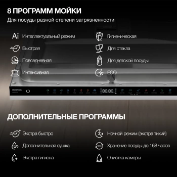 Посудомоечная машина встраив. Hyundai HBD 685