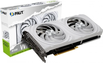 Видеокарта Palit PCI-E 4.0  RTX4060TI DUAL WHITE